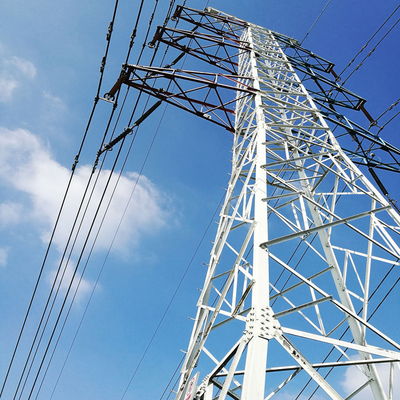 Jalur Transmisi 132kv Menara Kisi Baja Galvanis