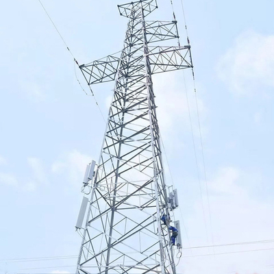 Menara Saluran Transmisi Hot Dip Galvanized Angel Steel 500KV
