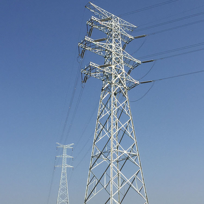 Menara Transmisi Tiang Baja Malaikat 35KV Q355 Q255