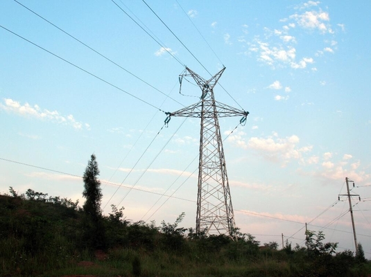 Menara Transmisi Tiang Baja Malaikat 35KV Q355 Q255