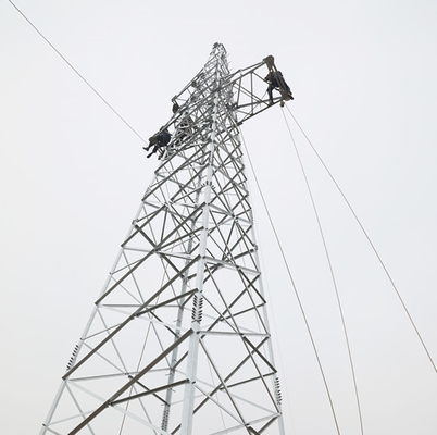 Jalur Transmisi Kisi Baja Galvanis Hot Dip Menara 33KV