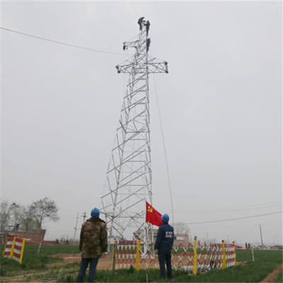 Menara Jalur Transmisi 33KV baja HDG kisi