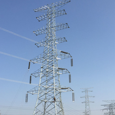 Menara Saluran Transmisi Kisi Hot Dip Galvanis Q345B Q235B