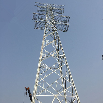 Menara Saluran Transmisi Kisi Hot Dip Galvanis Q345B Q235B