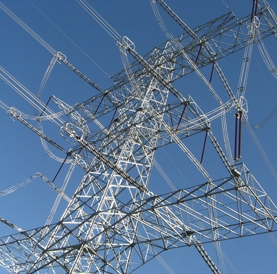 Baja Sudut Galvanis 11KV 33KV 132KV 220KV Menara Transmisi