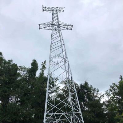 Menara Transmisi Tiang Baja Sudut HDG 110KV