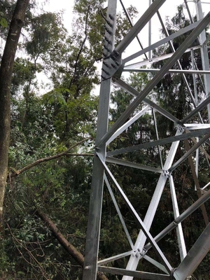 Menara Transmisi Tiang Baja Sudut HDG 110KV