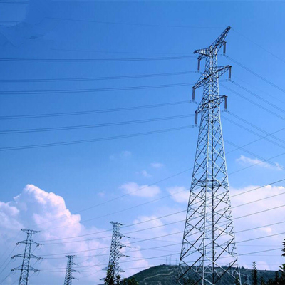 Menara Transmisi Daya 110KV Baja Galvanis Hot Dip
