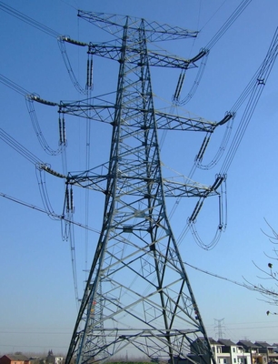 Menara Transmisi Kisi Baja Sudut HDG 10 - 500KV