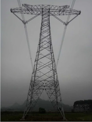 Menara Transmisi Kisi Sirkuit Ganda 10 - 500KV