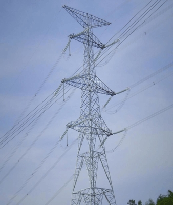 Menara Transmisi Tegangan Tinggi Baja 10 - 100M Kisi