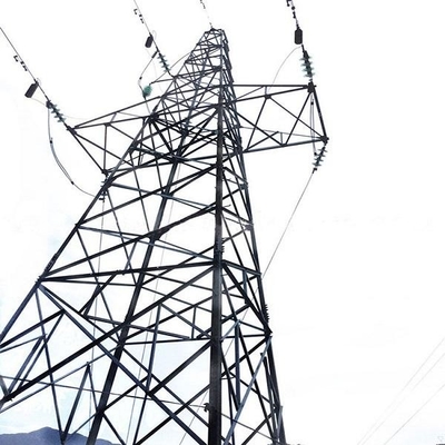 10KV Ke 750KV Transmisi Daya Menara Kisi Galvanis