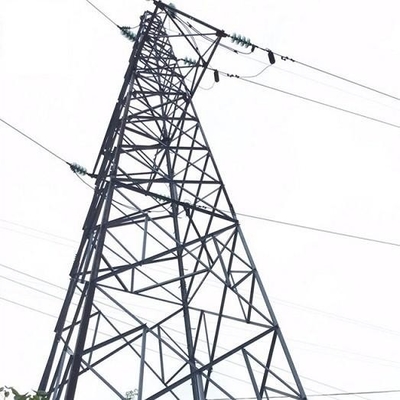 10KV Ke 750KV Transmisi Daya Menara Kisi Galvanis