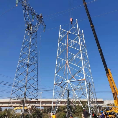 Menara Baja Telekomunikasi Hot Dip Galvanis 115KV