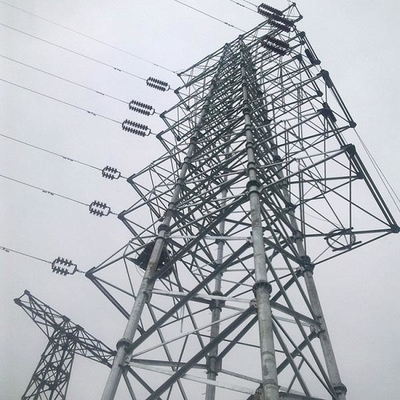 Menara Transmisi Kisi Baja 220kv HDG Q235B Q345B