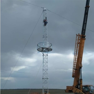 Menara Telekomunikasi Monopole Tubular Tapered MVNO