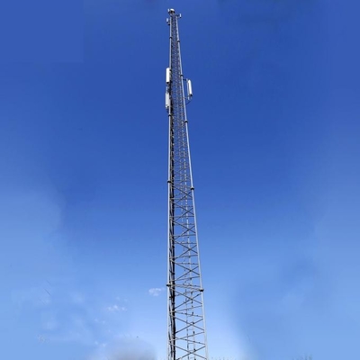 3 Berkaki ASTM A36 ASTM A572 GR65 GR50 Menara Telekomunikasi Kisi