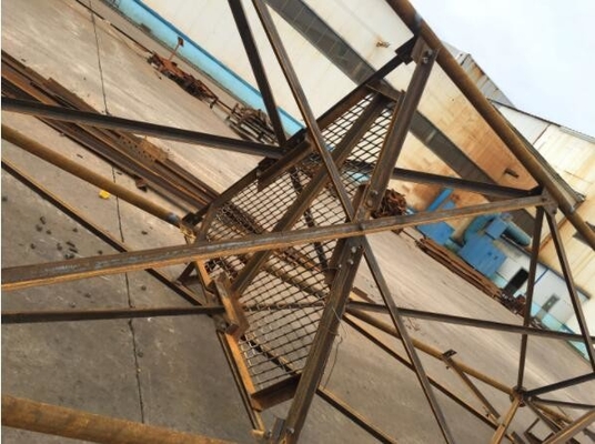 Three Tube 138kv Telescopic Antenna Tower Untuk Layanan Utilitas