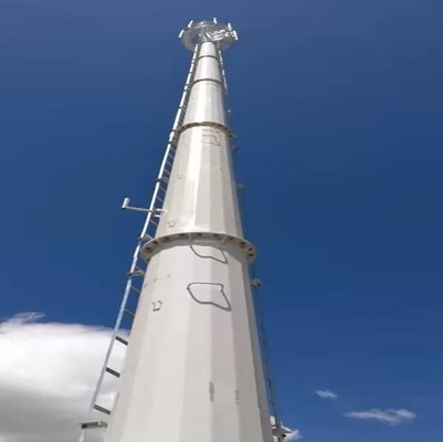 Q235B Q345B Polygon Telecom Telescoping Antena Tiang