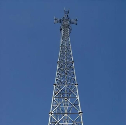 Tiang Antena Teleskopik HDG 138kv Untuk Layanan Utilitas