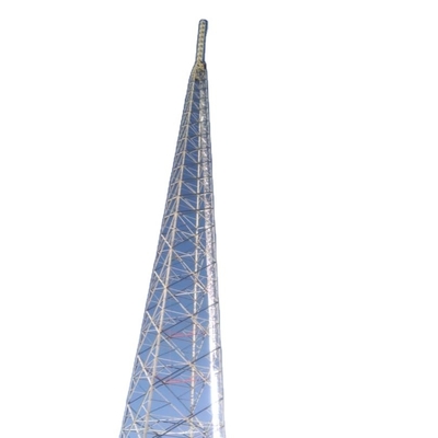 GR50 Self Supporting Tv Antena Towers Segitiga Baja Galvanis Mobile