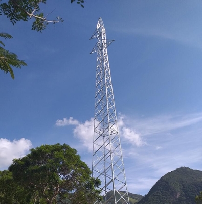 220KV 4 Kaki Transmisi Kisi Menara Baja Q235 Q345 Q420