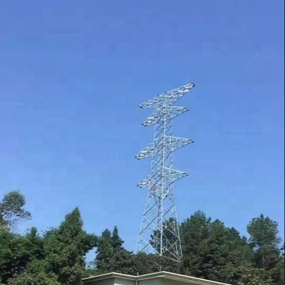 Menara Transmisi Listrik Line Steel Lattice Tower 135KV