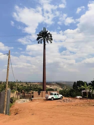 Menara Monopole Baja Pohon Palem yang Disamarkan Untuk Telekomunikasi