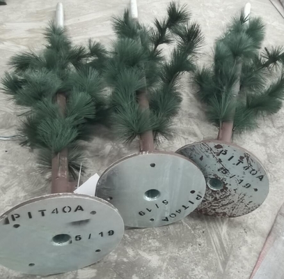 Menara Antena Tubular Seluler Pohon Pinus Untuk Telekomunikasi