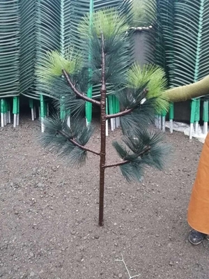 Telekomunikasi Pine Palm Tree Steel Q345 Tubular Tower Mobile