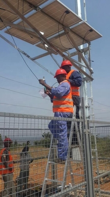 Sistem Petir Kisi Menara Baja Telekomunikasi Galvanis