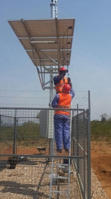 Sistem Petir Kisi Menara Baja Telekomunikasi Galvanis