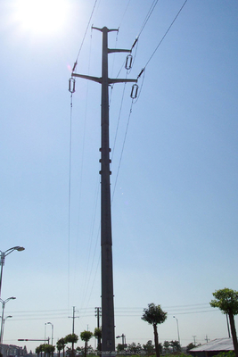 Monopole Microwave Antena Radio Tower Baja Galvanis Q345