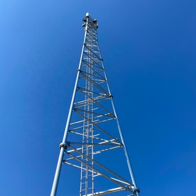 Steel Lattice Tubular Telecom Mobile Antena Tower 3 Atau 4 Berkaki